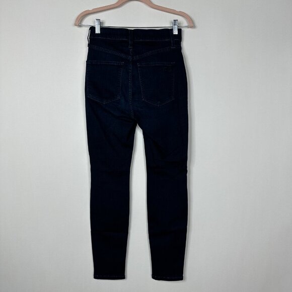 AYR The Hi-Rise Skinny Jeans Dark Blue Wash 27 x 26 #7950 - Picture 5 of 12